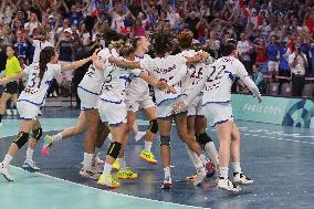 Paris 2024 - Women's Handball - Team France Qualifies For Final