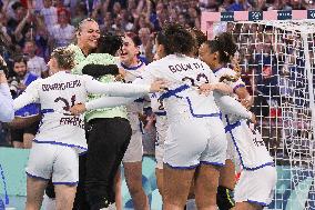 Paris 2024 - Women's Handball - Team France Qualifies For Final