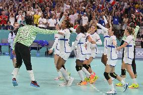 Paris 2024 - Women's Handball - Team France Qualifies For Final