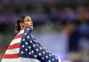 Paris 2024 - USA’s Sydney McLaughlin-Levrone Takes Gold In Women’s 400m Hurdles