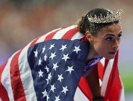 Paris 2024 - USA’s Sydney McLaughlin-Levrone Takes Gold In Women’s 400m Hurdles