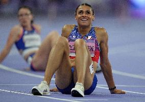 Paris 2024 - USA’s Sydney McLaughlin-Levrone Takes Gold In Women’s 400m Hurdles