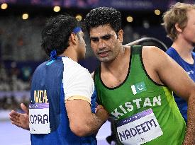 Paris 2024 - Pakistan’s Arshad Nadeem Takes Gold In The Men's Javelin Throw