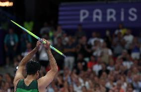 Paris 2024 - Pakistan’s Arshad Nadeem Takes Gold In The Men's Javelin Throw