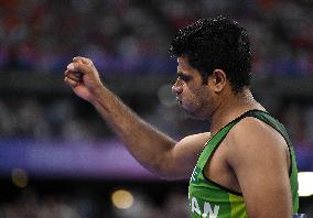 Paris 2024 - Pakistan’s Arshad Nadeem Takes Gold In The Men's Javelin Throw