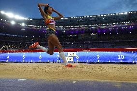 Paris 2024 - USA’ Tara Davis-Woodhal Takes Gold In Women’s Long Jump