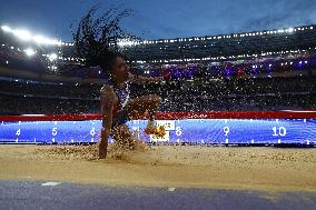 Paris 2024 - USA’ Tara Davis-Woodhal Takes Gold In Women’s Long Jump