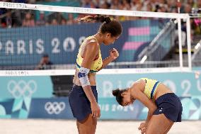 Paris 2024 - Brazil Reach Women's Beach Volleyball Final