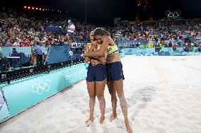 Paris 2024 - Brazil Reach Women's Beach Volleyball Final