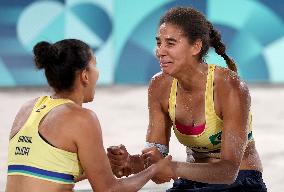 Paris 2024 - Brazil Reach Women's Beach Volleyball Final