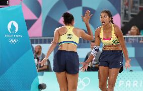 Paris 2024 - Brazil Reach Women's Beach Volleyball Final