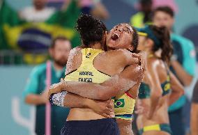 Paris 2024 - Brazil Reach Women's Beach Volleyball Final