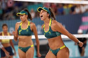 Paris 2024 - Brazil Reach Women's Beach Volleyball Final