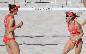 Paris 2024 - Canada Reach Women's Beach Volleyball Final