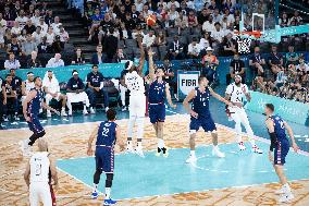 Paris 2024 - Basketball - USA v Serbia