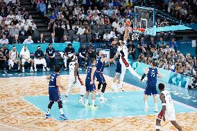 Paris 2024 - Basketball - USA v Serbia