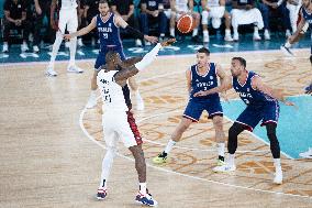 Paris 2024 - Basketball - USA v Serbia