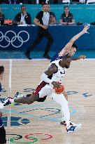 Paris 2024 - Basketball - USA v Serbia