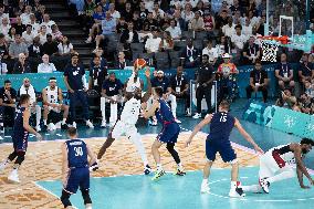 Paris 2024 - Basketball - USA v Serbia