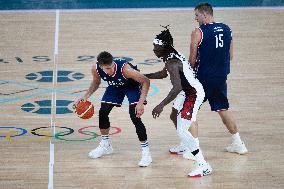 Paris 2024 - Basketball - USA v Serbia