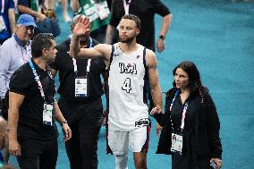 Paris 2024 - Basketball - USA v Serbia