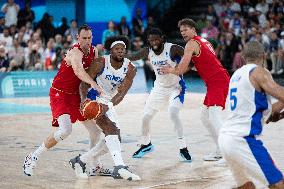 Paris 2024 - Basketball - France v Germany