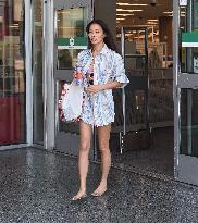 Jamie Chung Shopping At Target - LA