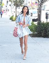 Jamie Chung Shopping At Target - LA