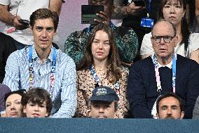 Paris 2024 - Table Tennis - Prince Albert In The Stands