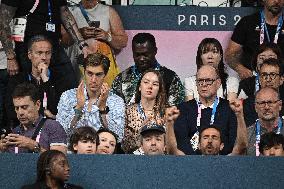 Paris 2024 - Table Tennis - Prince Albert In The Stands