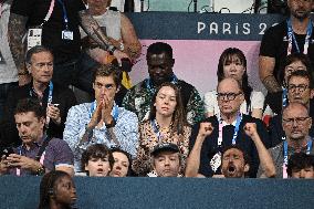 Paris 2024 - Table Tennis - Prince Albert In The Stands