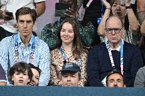 Paris 2024 - Table Tennis - Prince Albert In The Stands