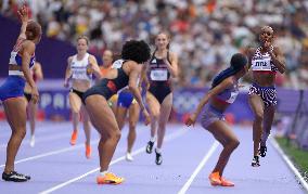 (PARIS2024) FRANCE-PARIS-OLY-ATHLETICS-4X400M RELAY-WOMEN