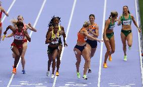 (PARIS2024) FRANCE-PARIS-OLY-ATHLETICS-4X400M RELAY-WOMEN