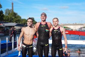 (PARIS2024)FRANCE-PARIS-OLY-MARATHON SWIMMING