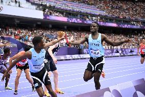 (PARIS2024) FRANCE-PARIS-OLY-ATHLETICS-4X400M RELAY-MEN