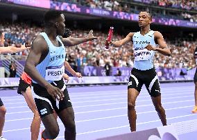 (PARIS2024) FRANCE-PARIS-OLY-ATHLETICS-4X400M RELAY-MEN