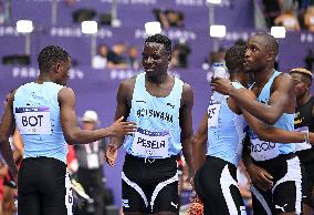 (PARIS2024) FRANCE-PARIS-OLY-ATHLETICS-4X400M RELAY-MEN