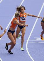 (PARIS2024) FRANCE-PARIS-OLY-ATHLETICS-4X400M RELAY-WOMEN