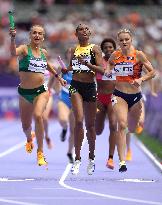 (PARIS2024) FRANCE-PARIS-OLY-ATHLETICS-4X400M RELAY-WOMEN