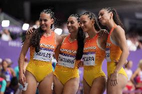 (PARIS2024) FRANCE-PARIS-OLY-ATHLETICS-4X400M RELAY-WOMEN