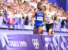 (PARIS2024) FRANCE-PARIS-OLY-ATHLETICS-4X400M RELAY-MEN