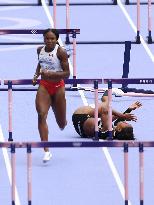 (PARIS2024) FRANCE-PARIS-OLY-ATHLETICS-100M HURDLES-WOMEN