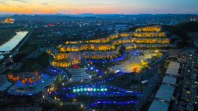 CHINA-LIAONING-BEIPIAO-QUARRY-TRANSFORMED MOUNTAIN PARK (CN)