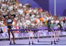 (PARIS2024) FRANCE-PARIS-OLY-ATHLETICS-100M HURDLES-WOMEN