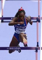 (PARIS2024) FRANCE-PARIS-OLY-ATHLETICS-100M HURDLES-WOMEN