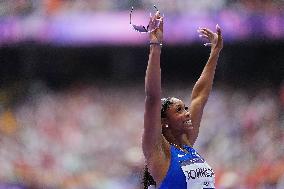 (PARIS2024) FRANCE-PARIS-OLY-ATHLETICS-100M HURDLES-WOMEN