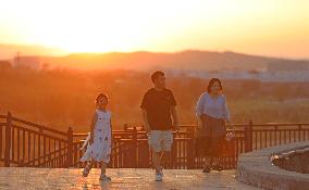 CHINA-LIAONING-BEIPIAO-QUARRY-TRANSFORMED MOUNTAIN PARK (CN)