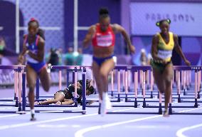 (PARIS2024) FRANCE-PARIS-OLY-ATHLETICS-100M HURDLES-WOMEN