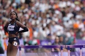(PARIS2024) FRANCE-PARIS-OLY-ATHLETICS-100M HURDLES-WOMEN
